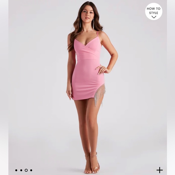 Pink Mini Dress - Picture 3 of 4